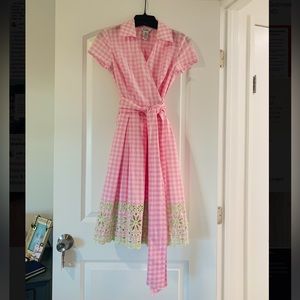 ⭐️ Vintage LILLY PULITZER Wrap Dress